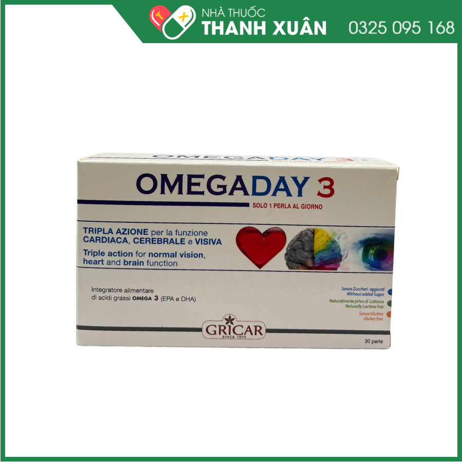 Omegaday 3 - Bổ sung DHA, EPA và Vitamin E cho cơ thể